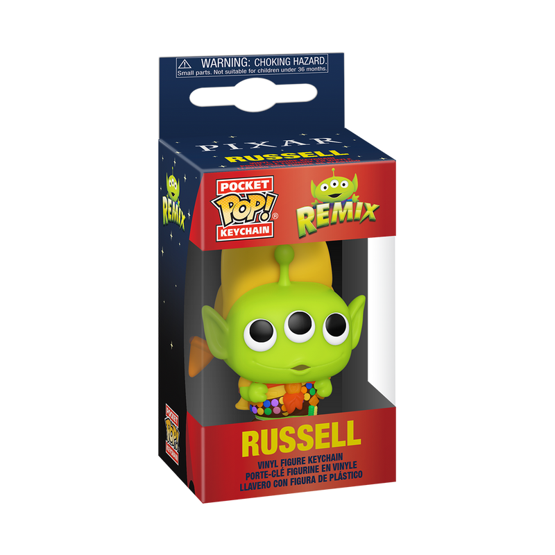 Pixar - Alien Remix Russell Pop! Keychain