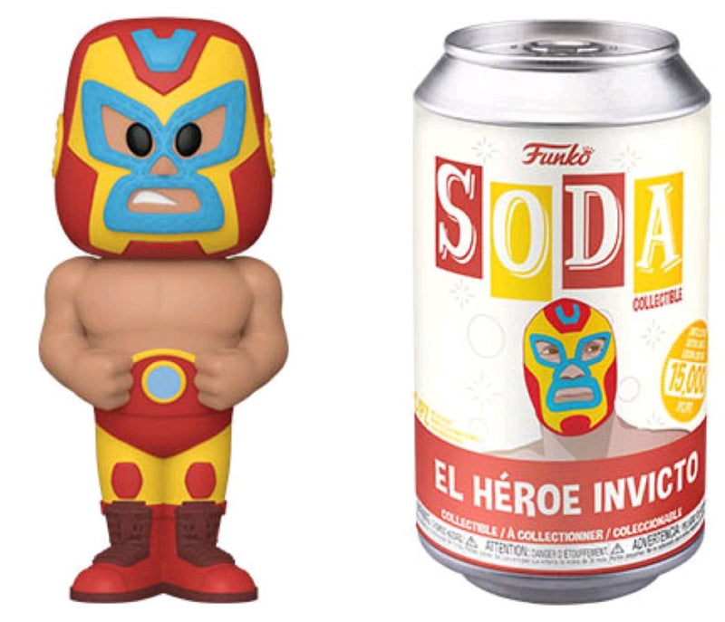 Iron Man - Iron Man Luchador (Chance of Chase) Vinyl SODA Figure