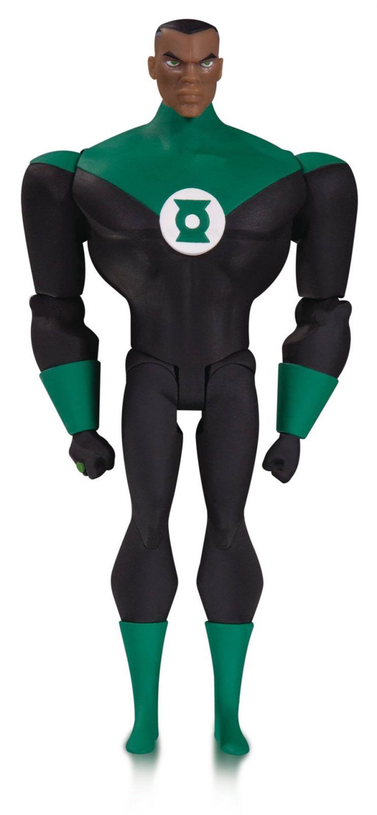 JUSTICE LEAGUE ANIMATED Green Lantern John Stewart Action Figure (Net)