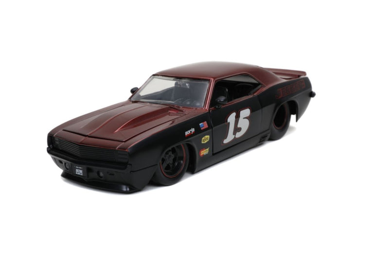 Big Time Muscle - Chevy Camaro 1969 Black 1:24 Scale Diecast Vehicle
