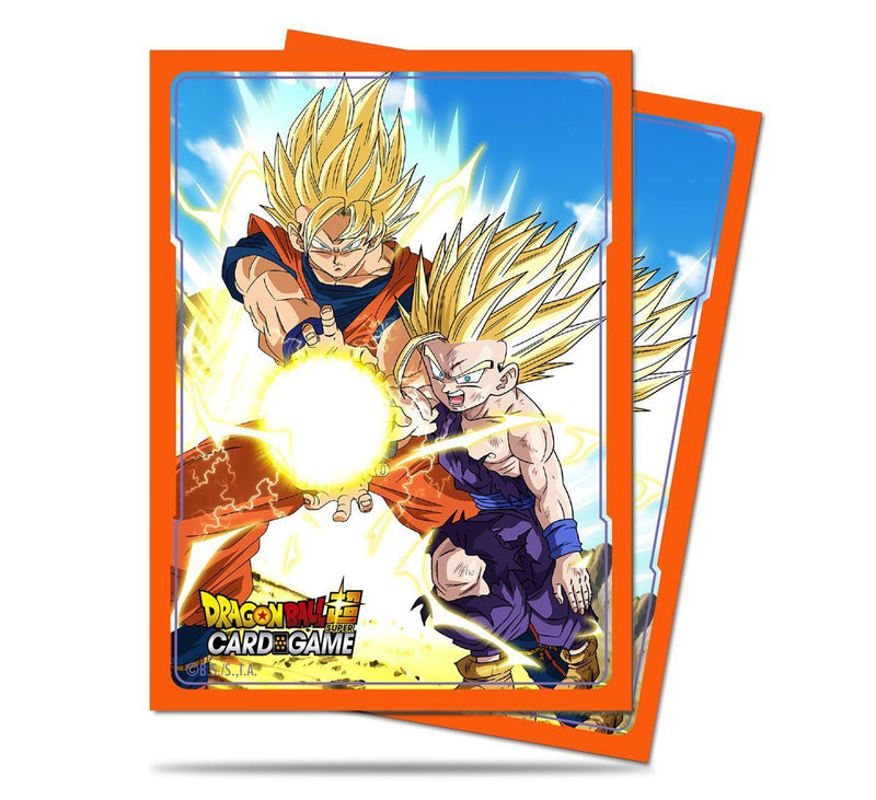 Dragon Ball Super Standard Size Sleeves 65ct Father-Son Kamehameha