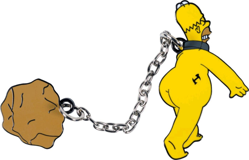 The Simpsons - Homer with Stone of Shame Enamel Pin