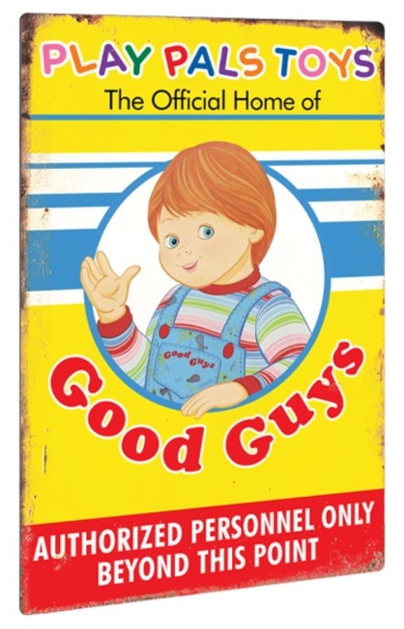 Childs Play 2 - Play Pals Aluminium Sign