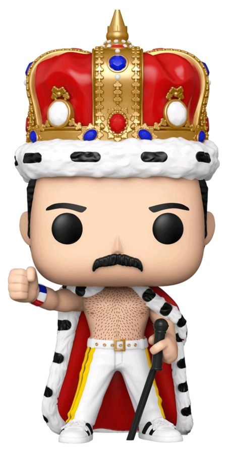 Queen - Freddie Mercury King Pop! Vinyl Figure