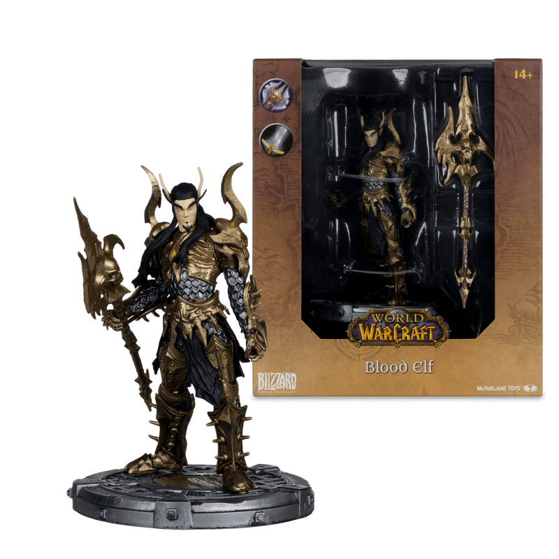 World of Warcraft - Blood Elf 6 Inch Posed Figure