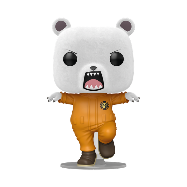 One Piece - Bepo Flocked (US Exclusive) Pop! Vinyl Figure