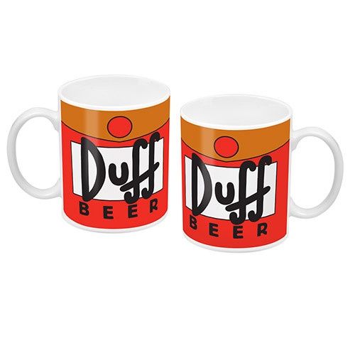 The Simpsons Coffee Mug Duff Beer