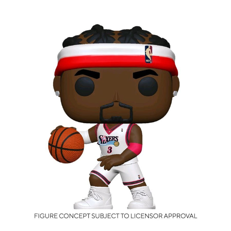 NBA: Legends - Allen Iverson (Sixers Home) Pop! Vinyl Figure