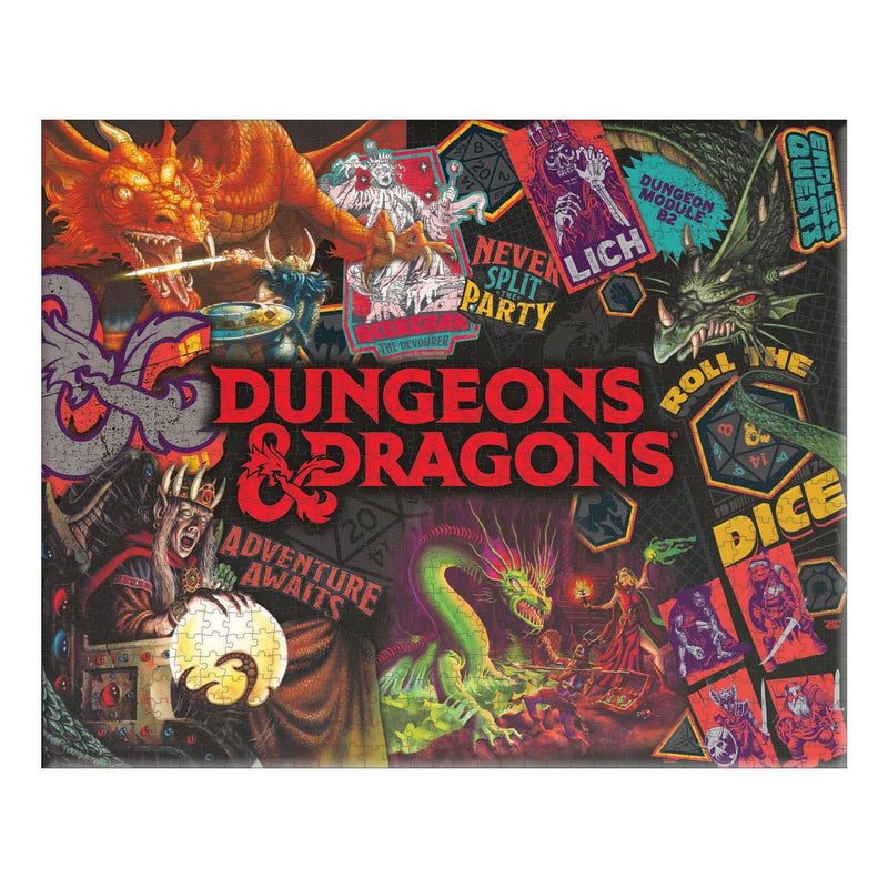 Dungeons & Dragons - 1000pc Jigsaw Puzzle