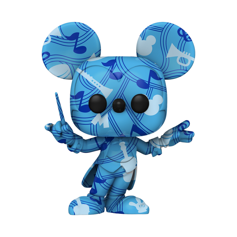 Mickey Mouse - Conductor (Artist) US Exclusive Pop! Vinyl Figure with Protector