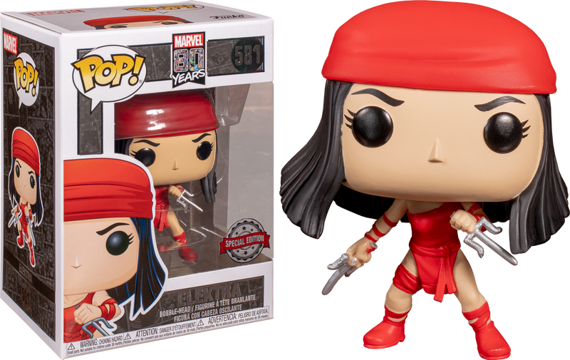 Daredevil - Elektra 1st Appearance 80th Anniversary (US Exclusive) Pop! Vinyl Figure