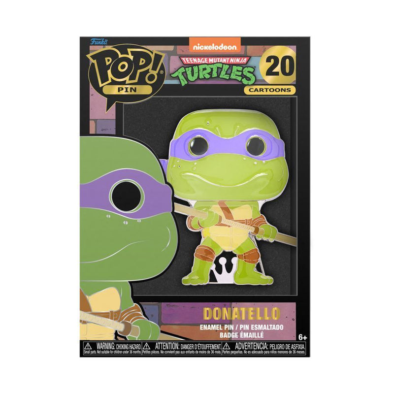 Teenage Mutant Ninja Turtles (TV 1987) - Donatello 4in Pop! Enamel Pin