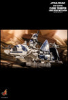Star Wars - Heavy Weapon Clone Trooper with BARC Speeder 1:6 Scale Action Figure