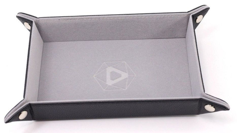 Die Hard Dice Folding Rectangle Tray - Gray Velvet