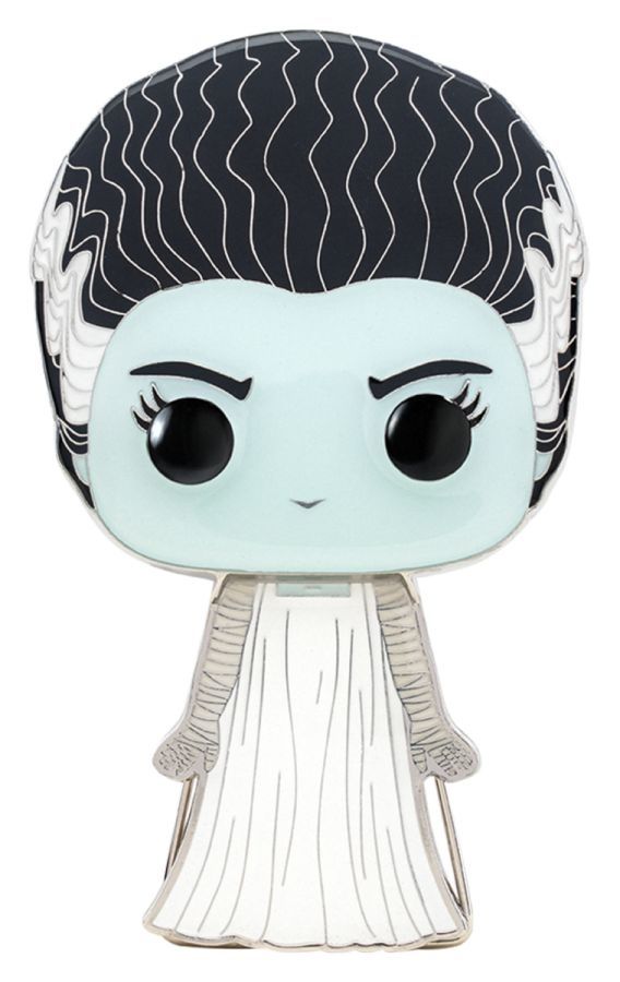 Universal Monsters - Bride of Frankenstein (Chance of Chase) 4in Pop! Enamel Pin