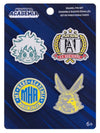 My Hero Academia - UA High School Pin 4 Pack