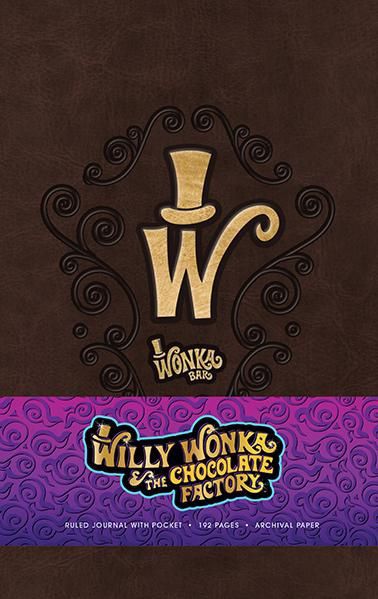 Willy Wonka - Hardcover Ruled Journal
