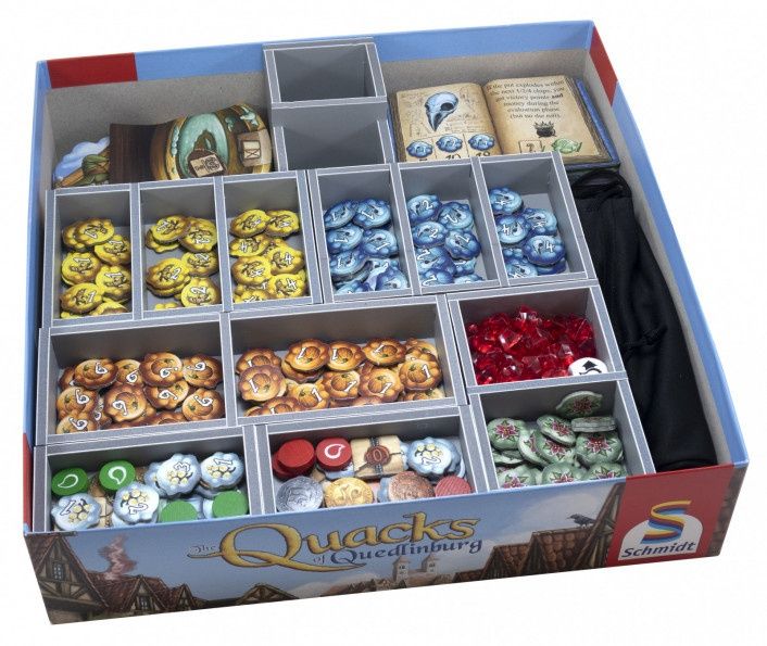 Folded Space Game Inserts - Quacks of Quedlinburg