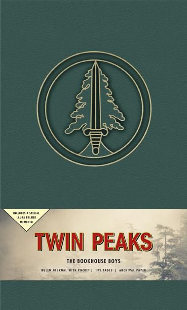 Twin Peaks - The Bookhouse Boys Hardcover Ruled Journal