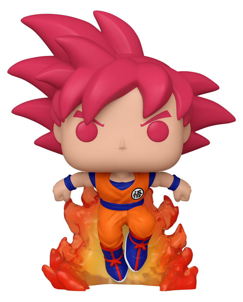 Dragon Ball Z - Super Saiyan God Goku With Flames Pop! Vinyl Figure SDCC 2020