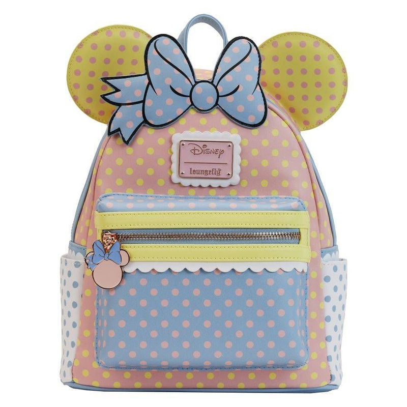 Disney - Minnie Pastel Block Dots Mini Backpack