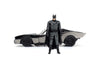 The Batman - Batmobile Chrome Black SDCC 2022 US Exclusive 1:24 Scale with Batman