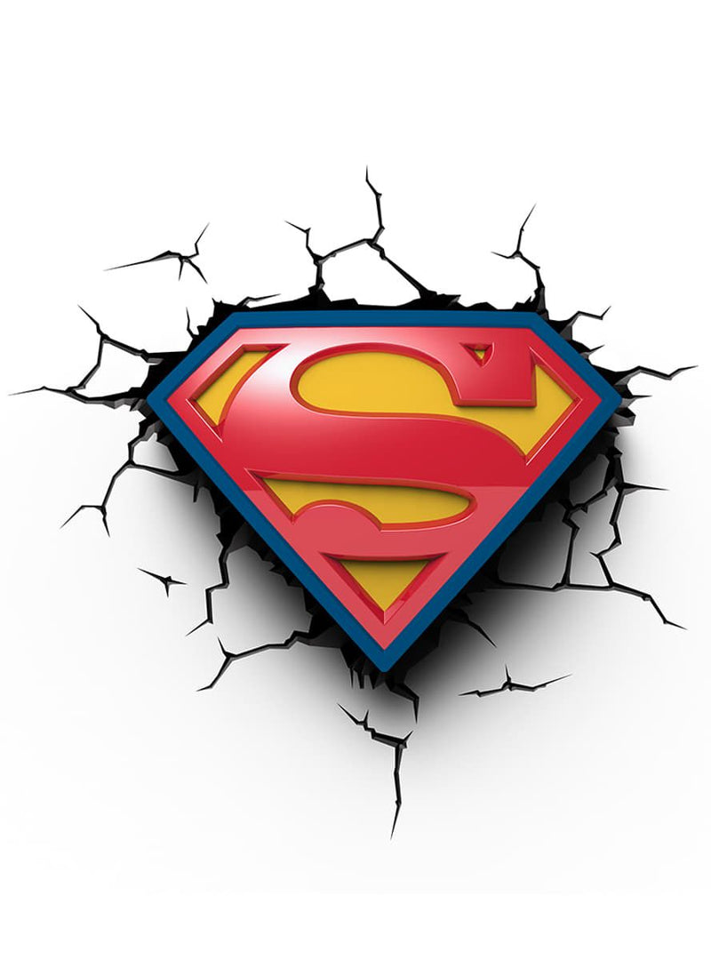 Superman Logo - 3D Deco Light