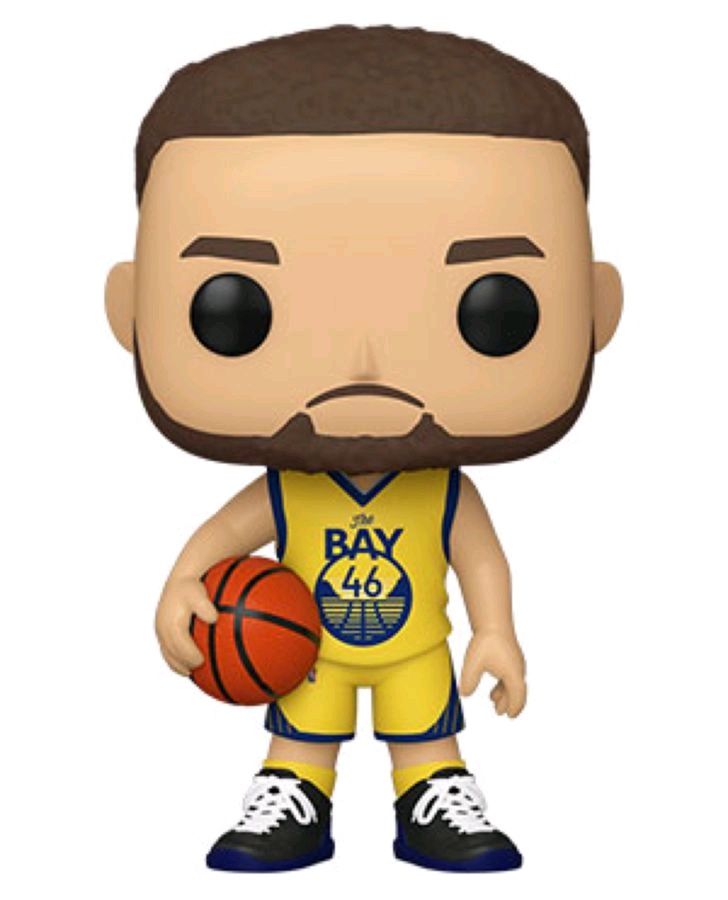 NBA: Warriors - Steph Curry (Alternate) Pop! Vinyl Figure