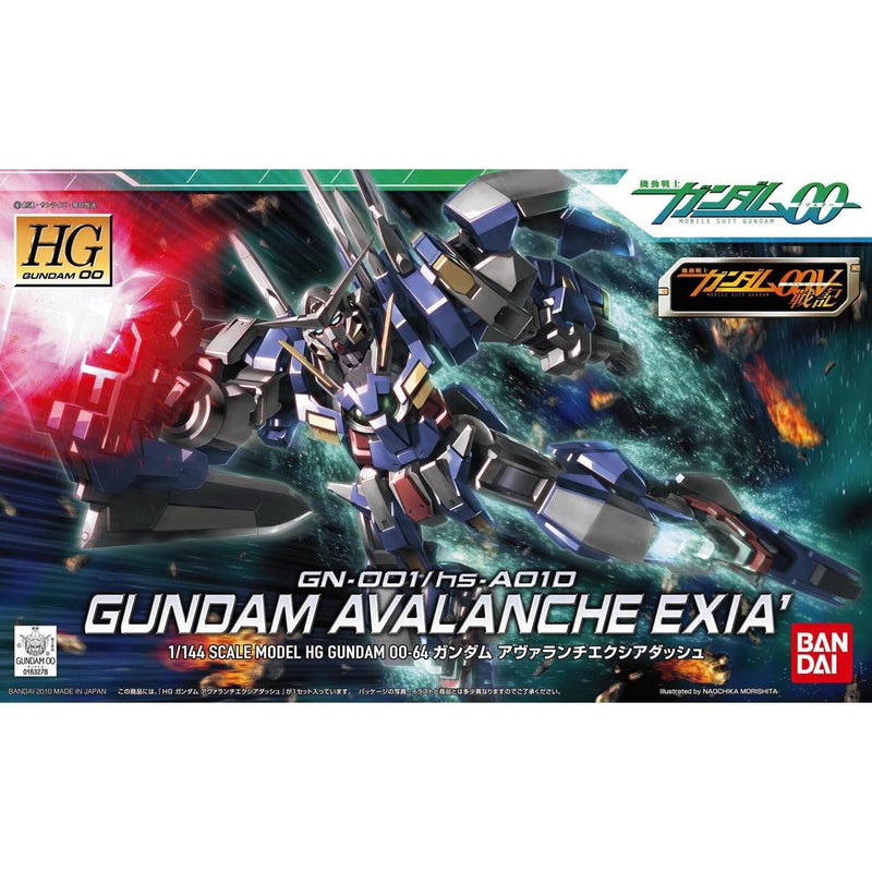 HG 1/144 GUNDAM AVALANCHE EXIA DASH MODEL KIT