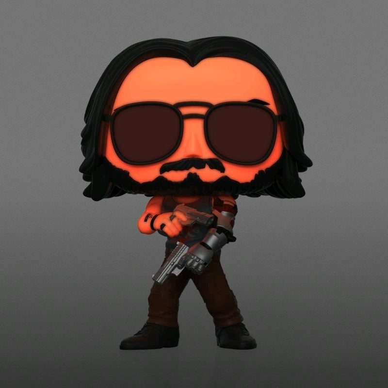 Cyberpunk 2077 - Johnny Silverhand Glow (US Exclusive) Pop! Vinyl Figure