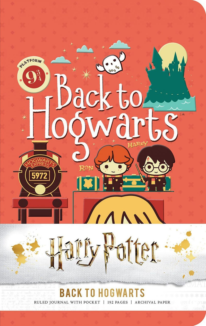 Harry Potter - Back to Hogwarts Ruled Pocket Journal