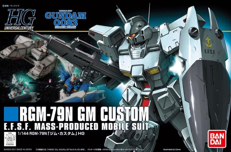 HGUC 1/144 GM Custom Model Kit