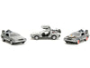 Back to the Future - DeLorean 1:32 Scale 3 Pack