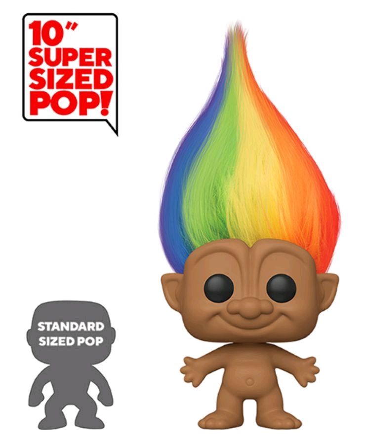 Trolls - Rainbow Troll with Hair (Chance of Chase) 10