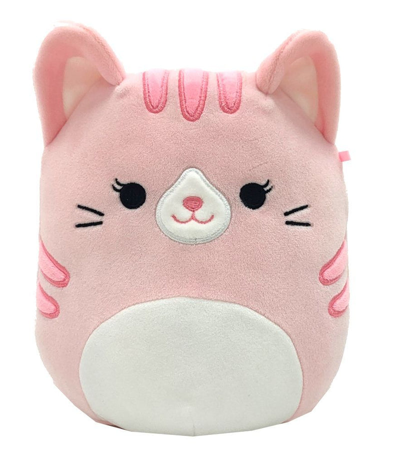 Squishmallows - Laura the Pink Cat 7.5 Inch Plush