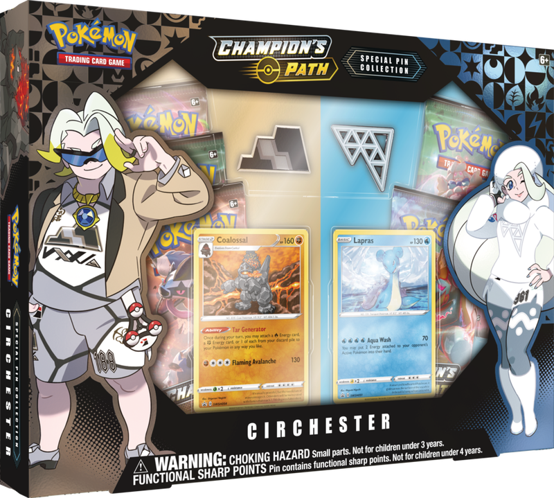 Pokemon TCG: Champion's Path Chirchester Special Pin Collection
