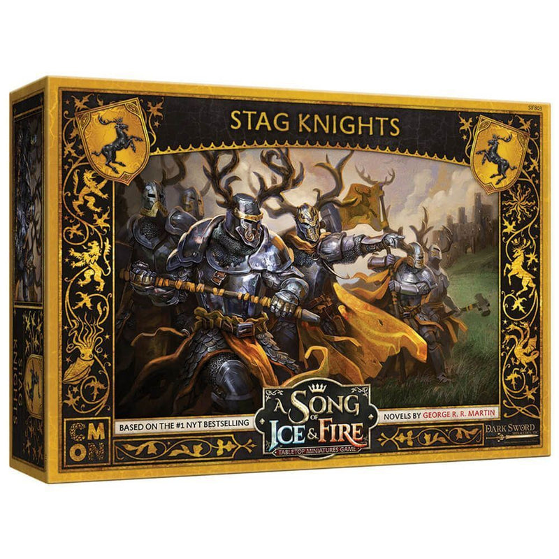 A Song of Ice and Fire Baratheon Stag Knights