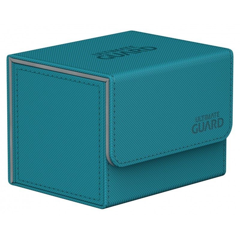 Ultimate Guard SideWinder 100+ Standard Size XenoSkin Petrol Blue Deck Box