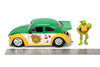 Teenage Mutant Ninja Turtles (TV 1987) - VW Beetle with Michelangelo 1:24 Scale