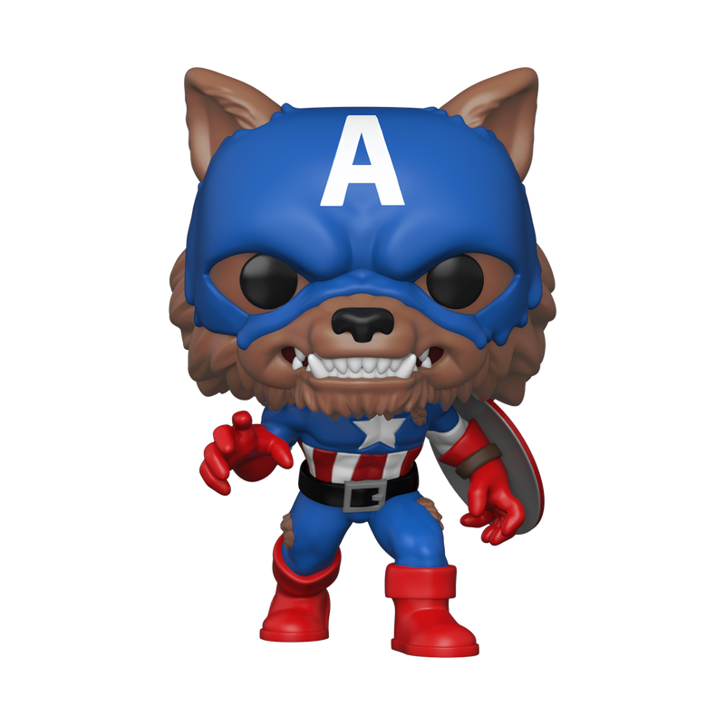 Captain America - Capwolf Pop! Vinyl Figure (SDCC 2021)