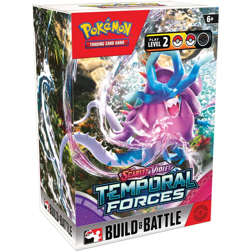 Pokemon TCG - Scarlet & Violet 5: Temporal Forces Build & Battle Box