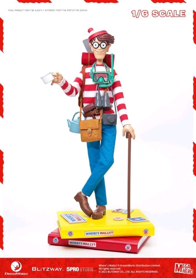 Wheres Wally? - Wally 1/6th Scale 12 Inch Action Figure