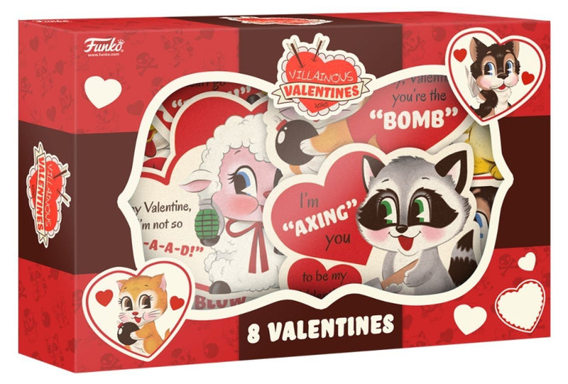 Villainous Valentines - Valentines Day Cards (8-Pack)
