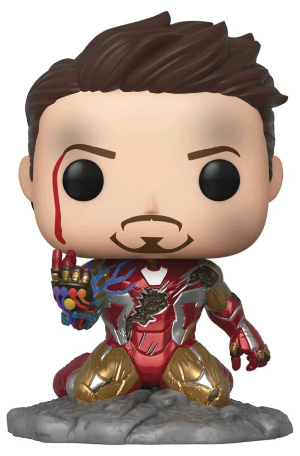 Avengers 4: Endgame - I Am Iron Man Glow Pop! Deluxe Figure