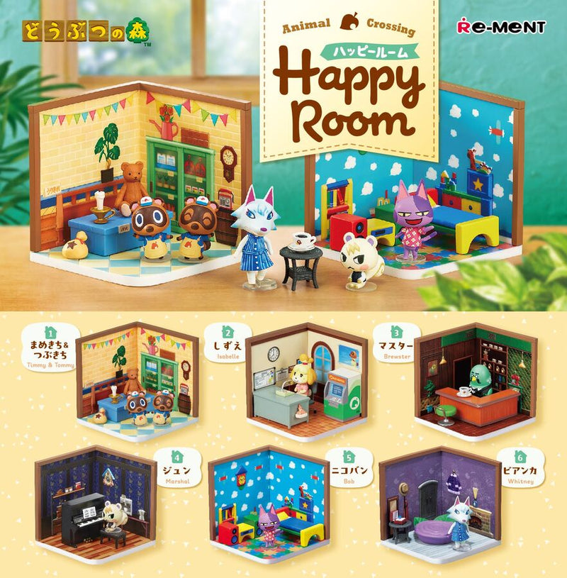 Re-ment: ANIMAL CROSSING Happy Room Series Blind Box (Single)