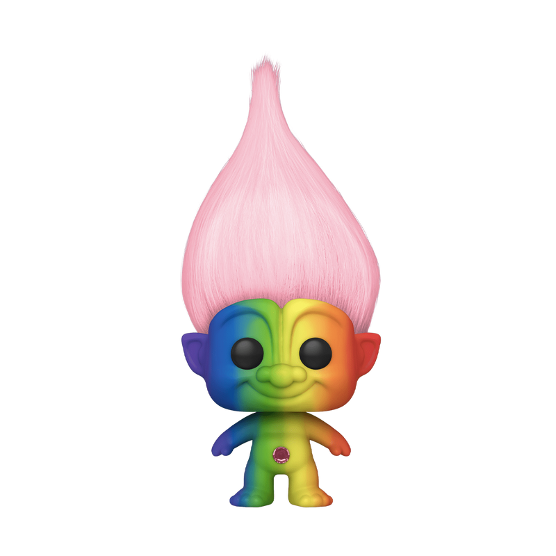 Trolls - Rainbow Troll with Pink Hair Pop! Vinyl Figure (WonderCon 2020 Exclusive)