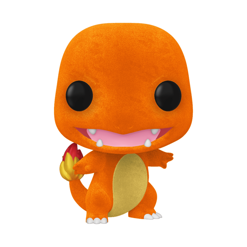 Pokemon - Charmander Flocked Pop! Vinyl Figure (ECCC 20 Exclusive)