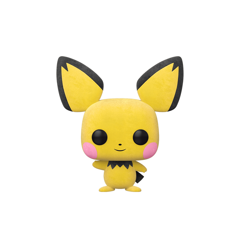 Pokemon - Pichu Flocked Pop! Vinyl Figure (WonderCon 2020 Exclusive)