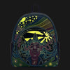 Jimi Hendrix - Psychadelic Landscape Glow Mini Backpack