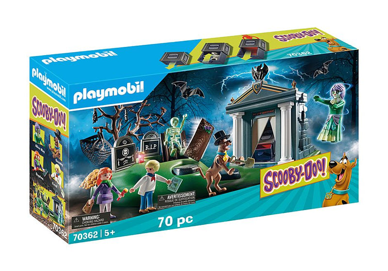 Scooby Doo - Adventure in the Cemetery Playmobil Set
